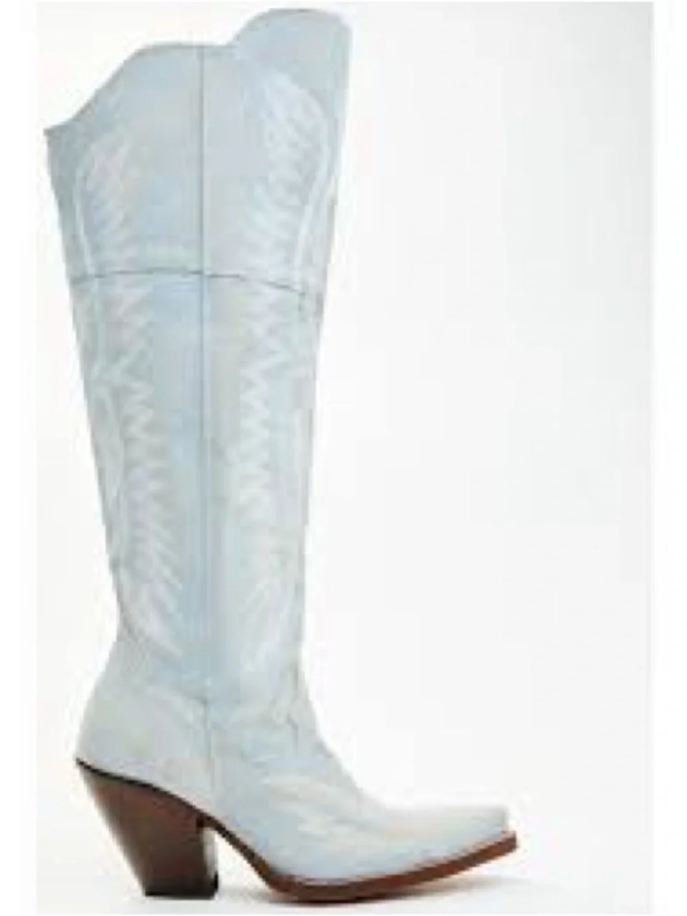 dingo Tan Leather Cowboy Boots